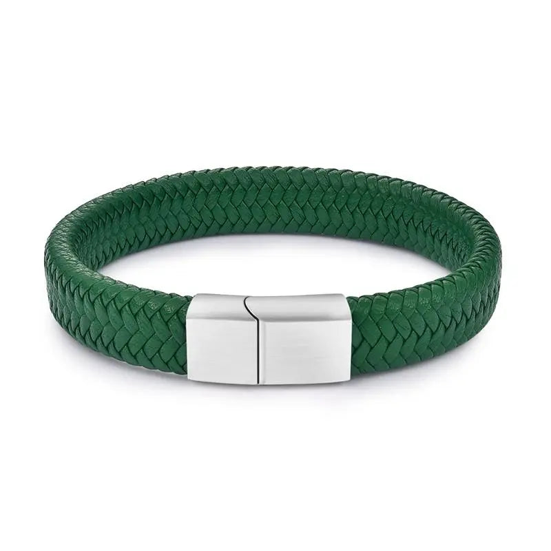 Classic Men Leather Bracelets Elite Gentleman