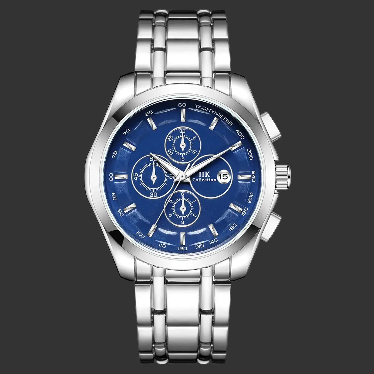 New Luminous Hands Alloy Mens Quartz Watch Elite Gentleman