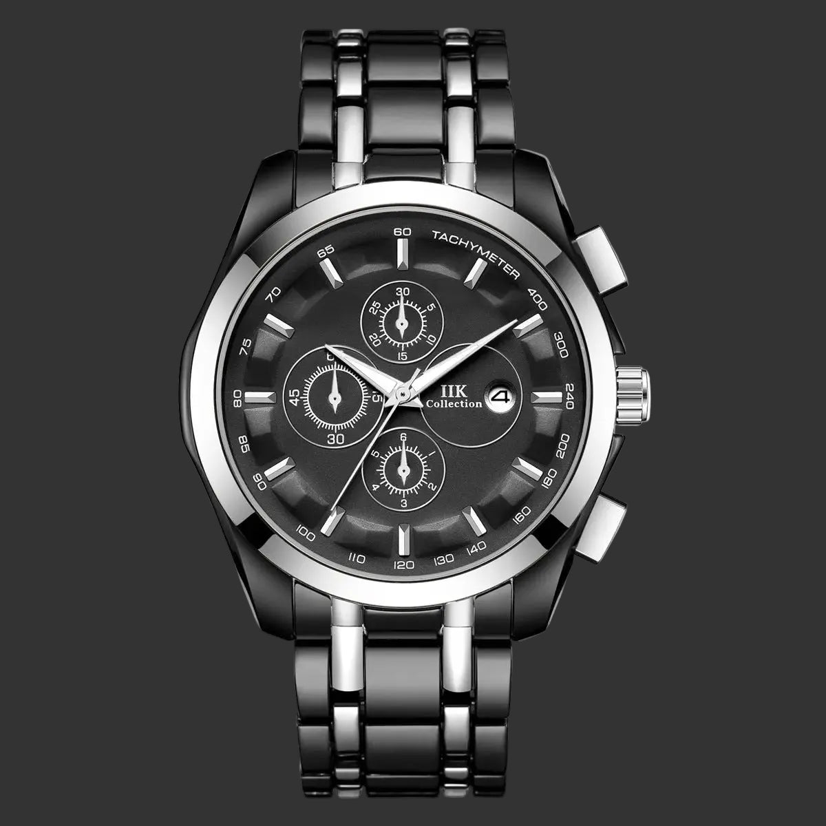 New Luminous Hands Alloy Mens Quartz Watch Elite Gentleman