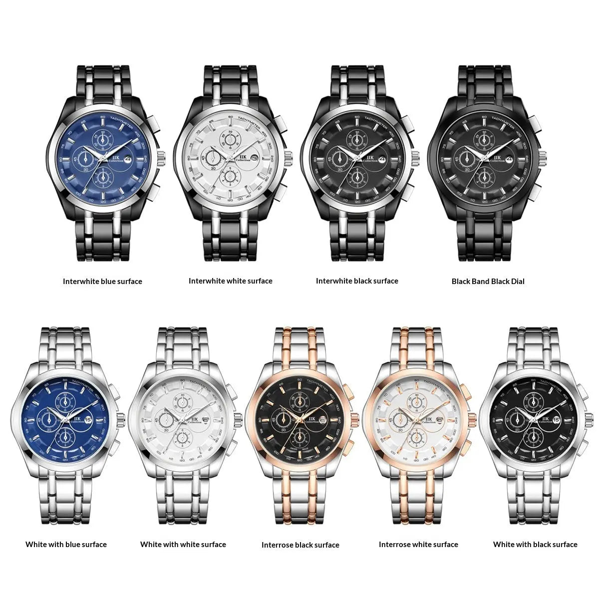 New Luminous Hands Alloy Mens Quartz Watch Elite Gentleman