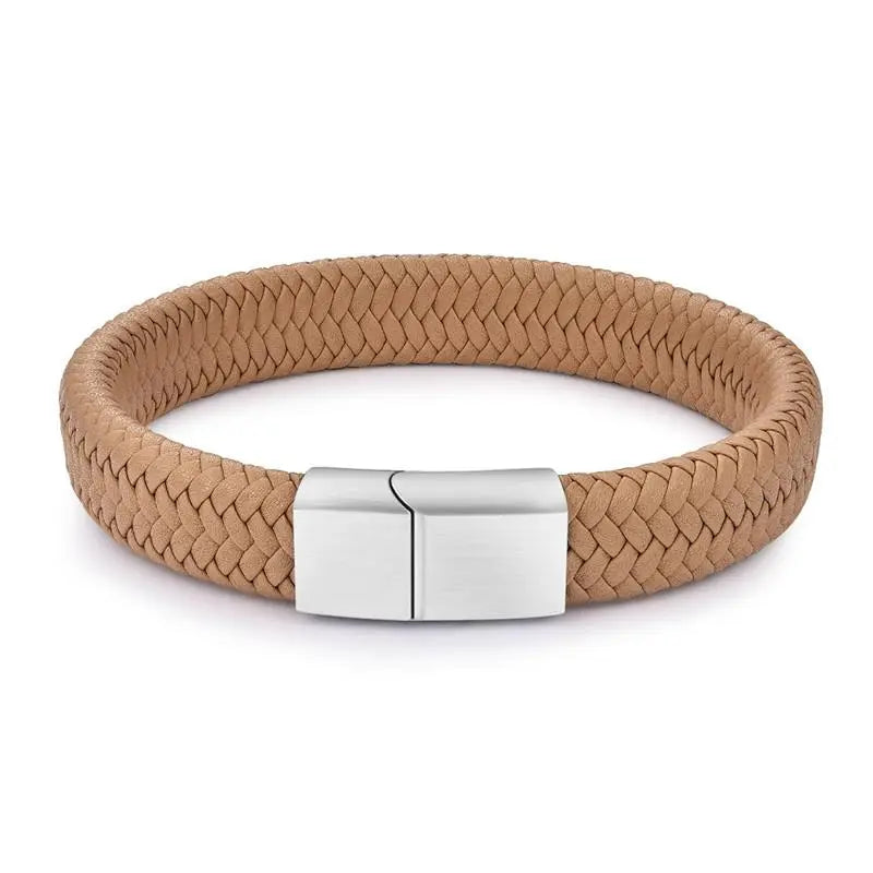 Classic Men Leather Bracelets Elite Gentleman