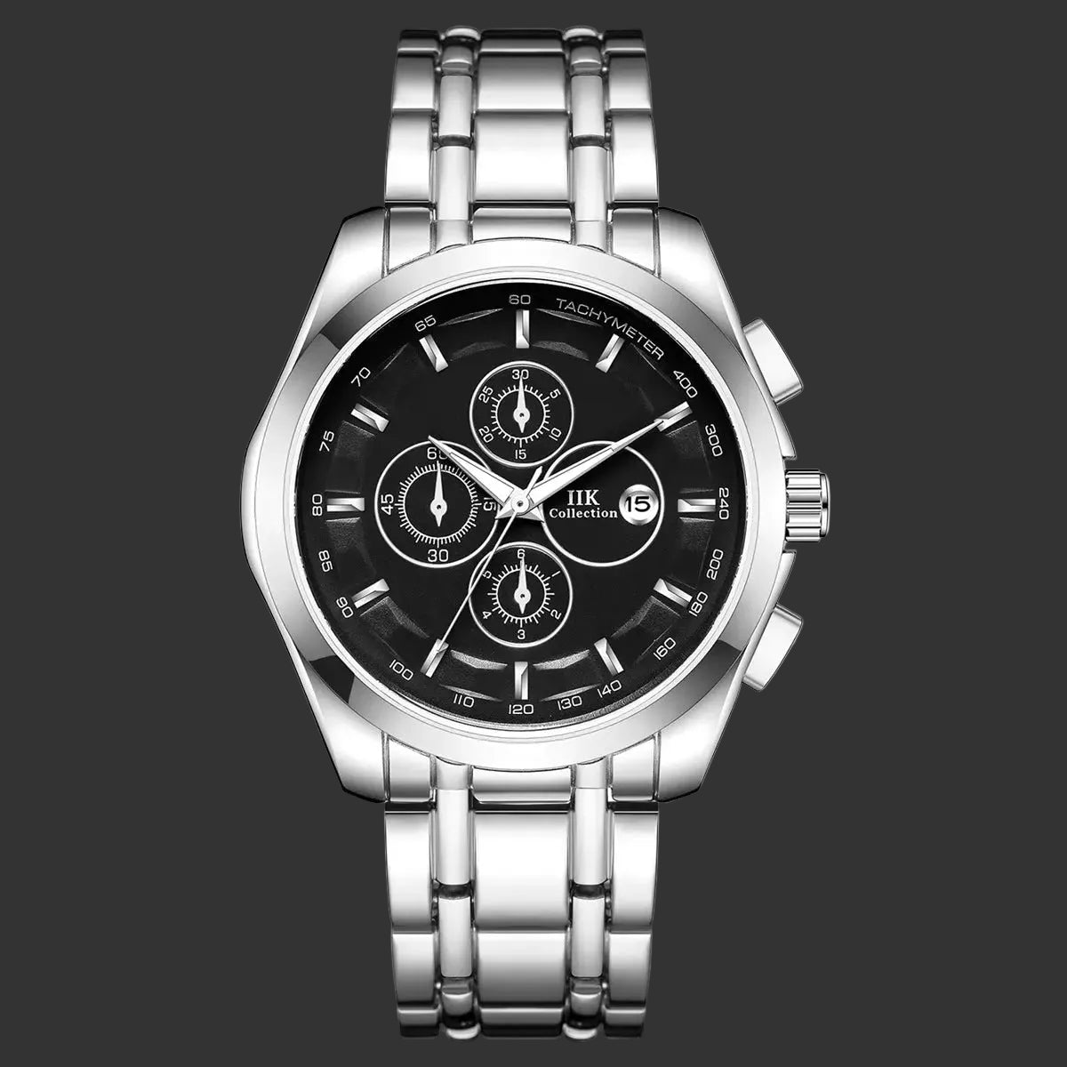 New Luminous Hands Alloy Mens Quartz Watch Elite Gentleman